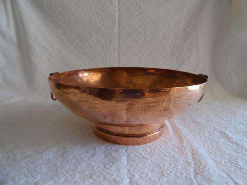Copper Fruit Bowl