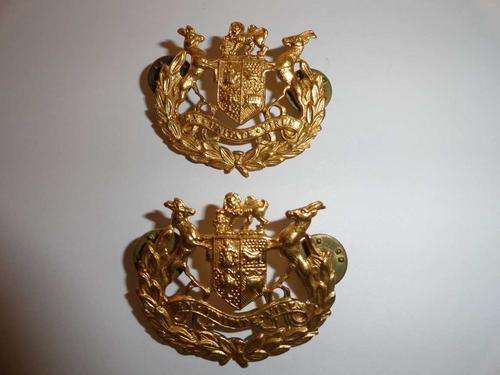 S A Navy Warrant Officer Brass Badges