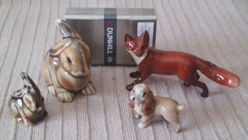 WADE, BESWICK AND TWO OTHER FIGURINES