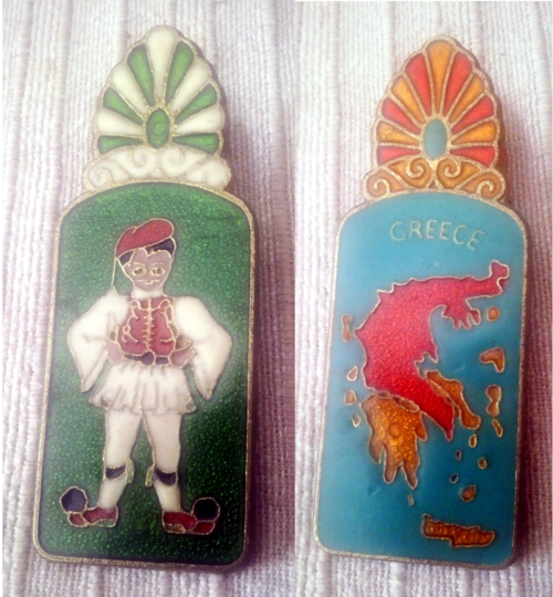 ENAMEL & COPPER PAPERCLIP