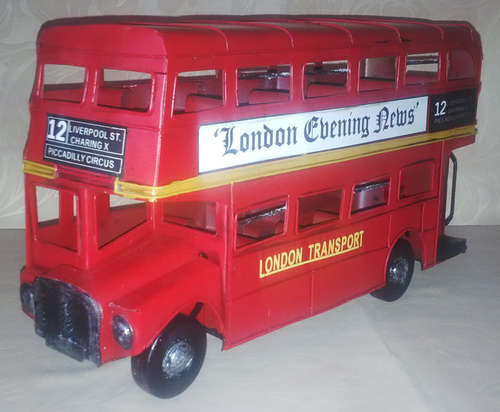 COLLECTIBLE METAL LONDON BUS (29x18cm) LAST ONE!!!
