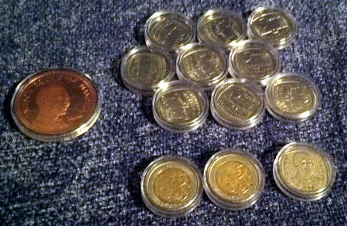 SELECTION OF MADIBA R5's AND MEDALLION