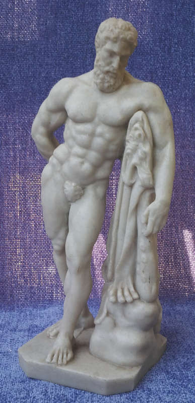 BEAUTIFUL "ZEUS" STATUETTE (16x31cm)