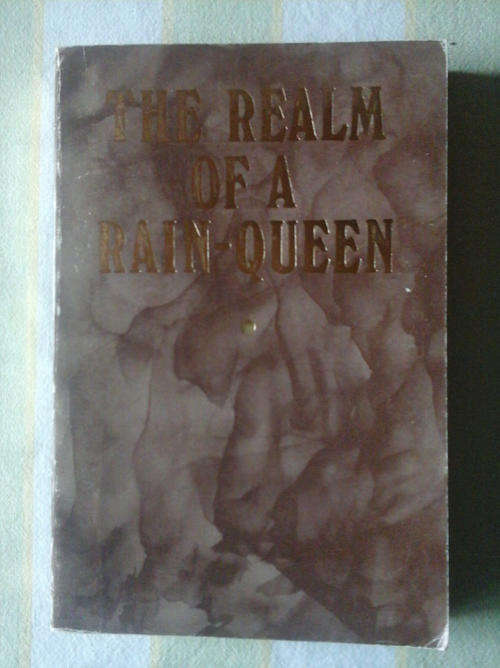 BOOK: REALM OF A RAIN-QUEEN by KRIGE (WORTH OVER R1000) - 16.5x25x2.5cm