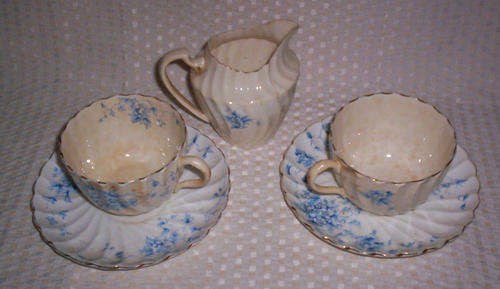 ANTIQUE (c1904) Chapman duo's (X2) and creamer with signs of age