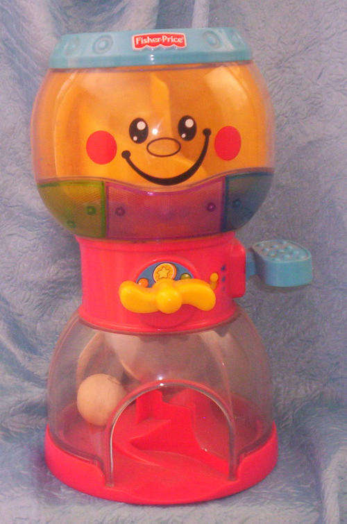 WOW!!! FISHER PRICE SPIRAL BALL TOWER IN WORKING CONDITION - 19x31cm