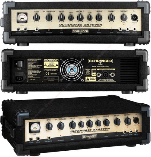 Behringer Ultrabass BX4500H bass head amplifier