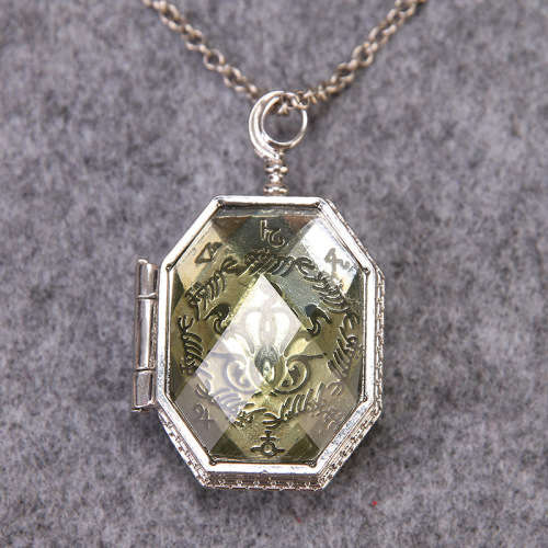 Harry Potter Slytherin House Badge Locket