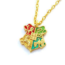 Harry Potter Hogwarts School of Witchcraft and Wizardry Badge Necklace - Style A