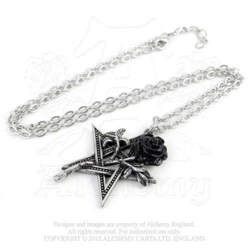 Alchemy Gothic P715 Ruah Vered pewter pendant necklace