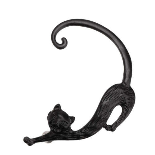Cat Stud Ear-wrap Black (single)