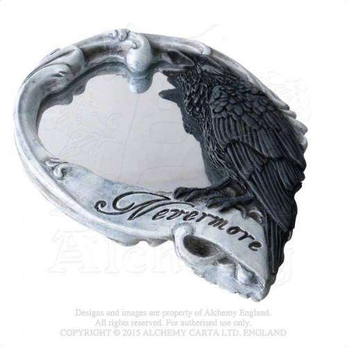 Alchemy Gothic V27 Nevermore Compact Mirror (Resin Compact Mirror)