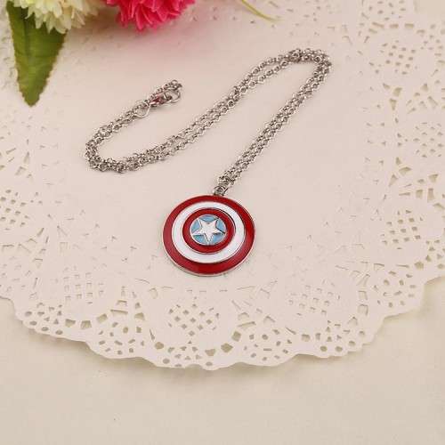 Captain America Shield Necklace