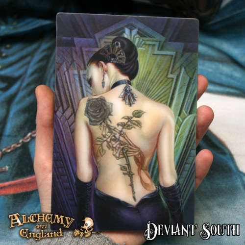 Last chance! Alchemy Gothic ASPC596 Rose des Folies Post Card