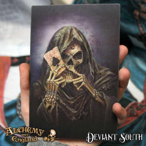 Last chance! Alchemy Gothic ASPC736 Reaper`s Ace 3D Lenticular Post Card