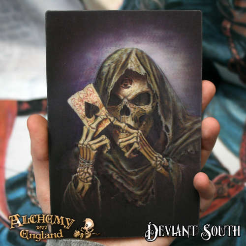Last chance! Alchemy Gothic ASPC736 Reaper`s Ace 3D Lenticular Post Card