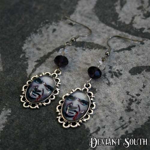 Deviant South Cabochon Earrings (pair) - Werewolf Blood