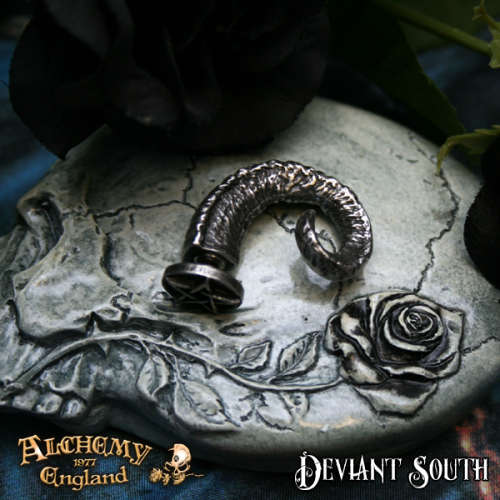 Alchemy Gothic E356 Magic Ram`s Horn Faux Stretcher (single)