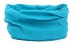 Plain Buff Tube Scarf - Blue