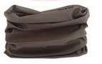 Plain Buff Tube Scarf - Grey