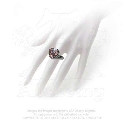 Last Chance! Alchemy Gothic AG-R198 Bower Troth Ring - Size: T (UK) | -9 (US)