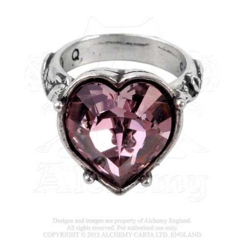 Last Chance! Alchemy Gothic AG-R198 Bower Troth Ring - Size: T (UK) | -9 (US)