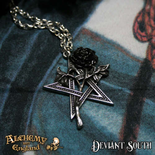 Alchemy Gothic P715 Ruah Vered pewter pendant necklace