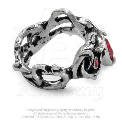 Alchemy Gothic AG-R167 Passion ring - UK Size N