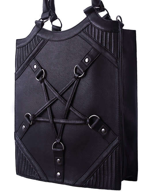 Restyle `PENTAGRAM BAG` Pentagram harness handbag, occult purse