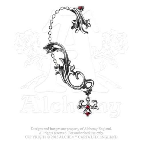 Last Chance! Alchemy Gothic E263 Sylvanus Stud Ear-Wrap (right)