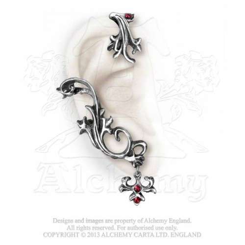 Last Chance! Alchemy Gothic E263 Sylvanus Stud Ear-Wrap (right)