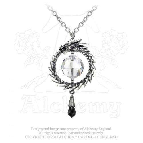 Alchemy Gothic P680 Sophia`s Opus Fine English Pewter necklace with Swarovski Element