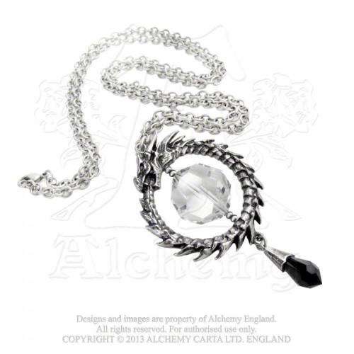 Alchemy Gothic P680 Sophia`s Opus Fine English Pewter necklace with Swarovski Element