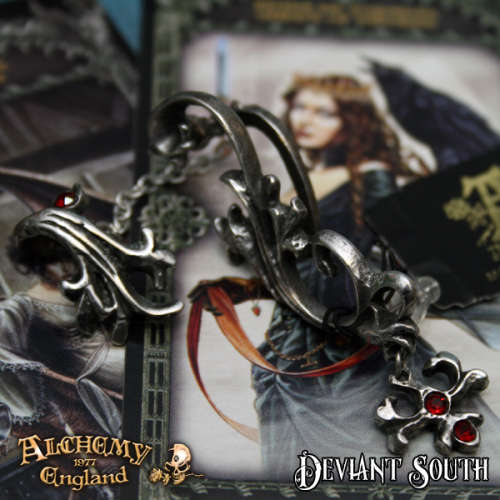 Last Chance! Alchemy Gothic E263 Sylvanus Stud Ear-Wrap (right)