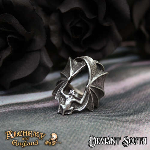 Alchemy Gothic AG-R216 Stealth ring - UK Size Q