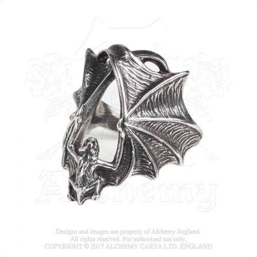 Alchemy Gothic AG-R216 Stealth ring - UK Size Q