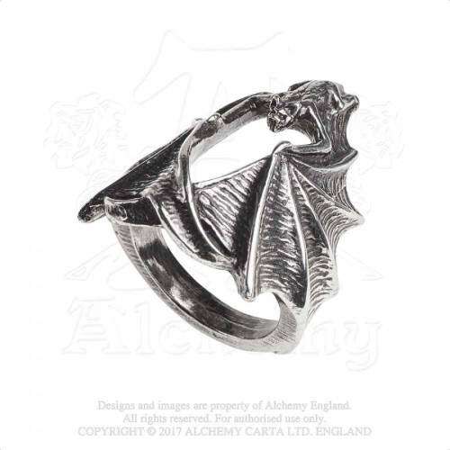 Alchemy Gothic AG-R216 Stealth ring - UK Size Q
