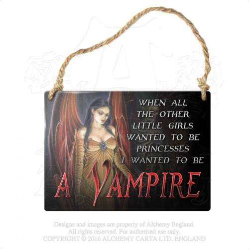 Alchemy Gothic AG-ALHS15 When all the other little girls... Mini Metal Sign