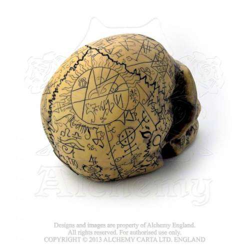 Alchemy Gothic V1 Omega Skull (resin ornament)