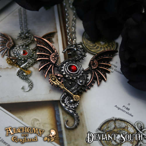 Last Chance! Alchemy Gothic P737 Blast Furnace Behemoth ~ Fine English Pewter pendant necklace