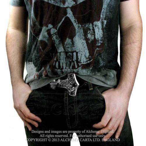 Alchemy Gothic B96 Thunder Hammer Buckle (belt not included)