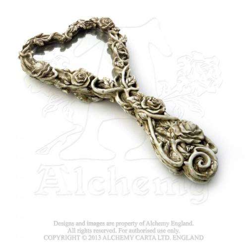 Alchemy Gothic V9 Fate of Narcissus Hand Mirror (resin) 