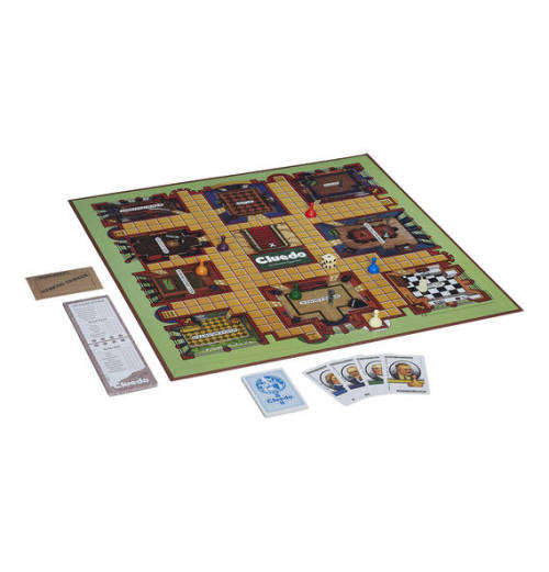 Hasbro Gaming Cluedo - Classic Detective Game (Retro Series Clue 1986 Edition, Manufactured: 2014)