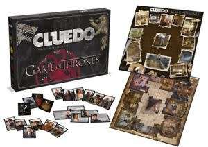 * SHOP SOILED -- SMALL DENT ON BOX CORNER -- STILL SEALED * Cluedo - Game of Thrones