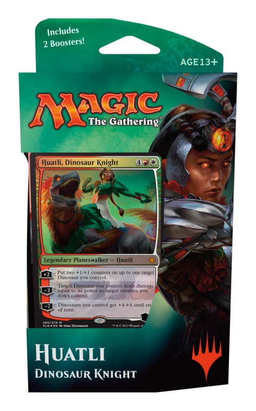 Last Chance! Magic: The Gathering Ixalan Planeswalker 60-Card Deck - Huatli, Dinosaur Knight
