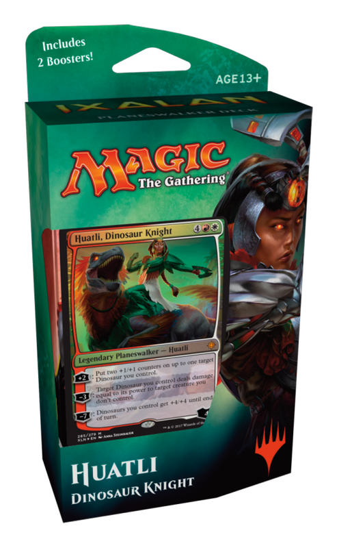 Last Chance! Magic: The Gathering Ixalan Planeswalker 60-Card Deck - Huatli, Dinosaur Knight
