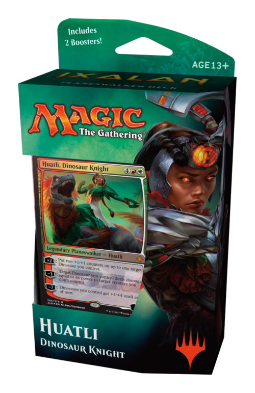 Last Chance! Magic: The Gathering Ixalan Planeswalker 60-Card Deck - Huatli, Dinosaur Knight