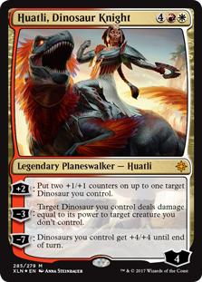 Last Chance! Magic: The Gathering Ixalan Planeswalker 60-Card Deck - Huatli, Dinosaur Knight