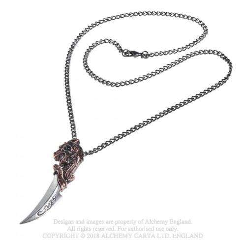 Alchemy Gothic P850 Einardolk necklace [ Fine English Pewter ]