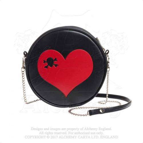 Alchemy Gothic GB1 Heart Skull bag 